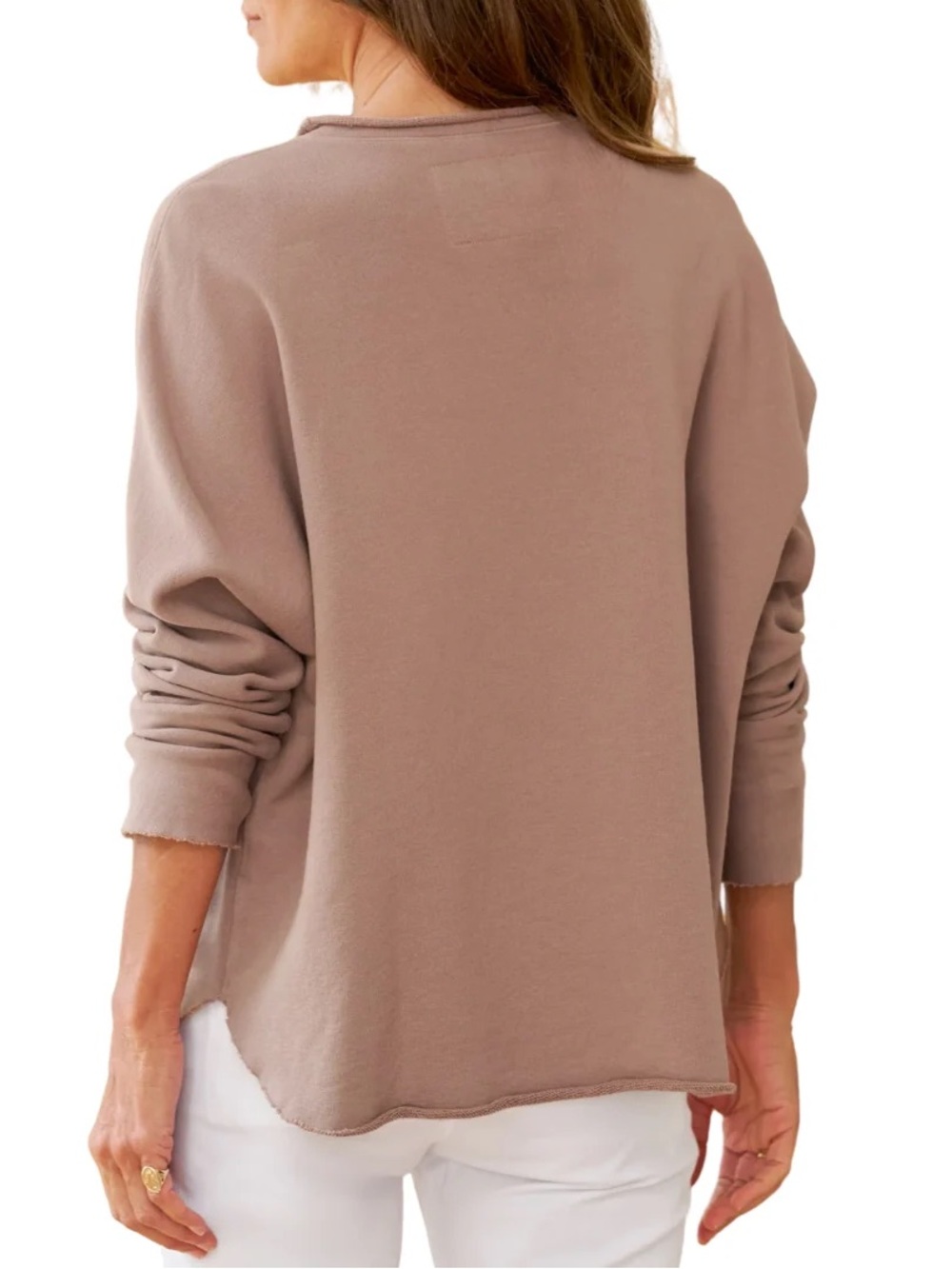 Frank & Eileen Anna Long-Sleeve Caplet in Toasted - Picture 3 of 8